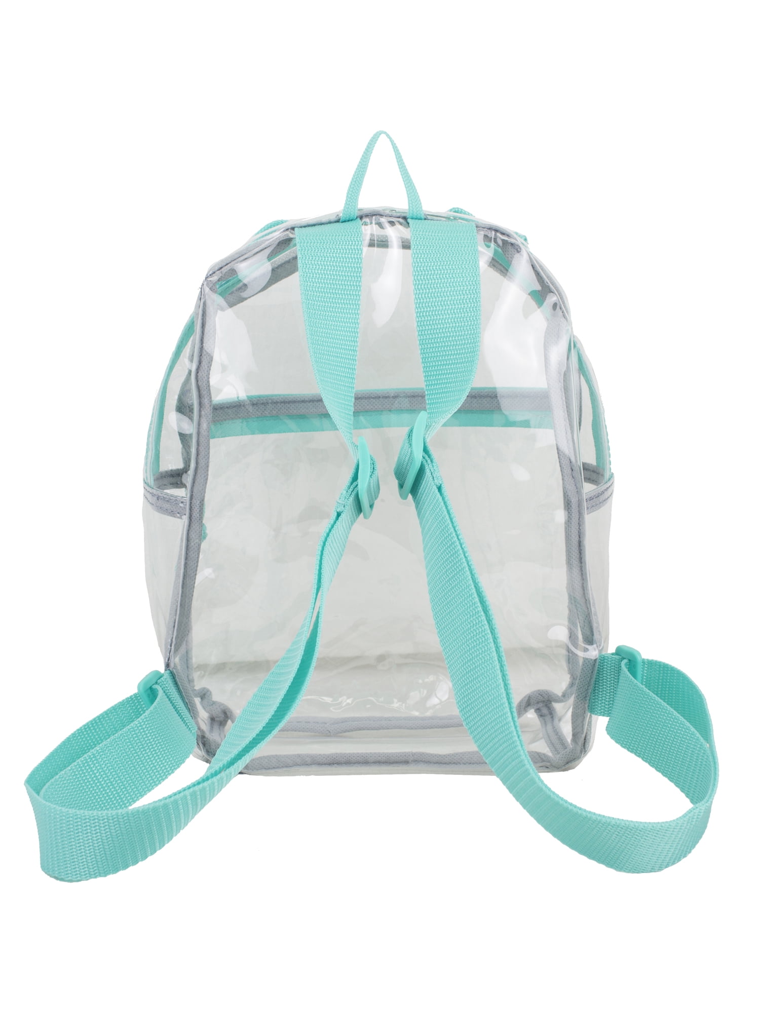 Eastsport Unisex Clear Mini Backpack, Turquoise