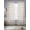 Gray, variant on Abstract Bohemia Sheer Curtains 54 Inch Length 2 Panels Set, Modern Boho Floral Orange Voile Window Treatment Rod Pocket Short Kitchen Curtains Drapes for Bedroom 52"x54"x2