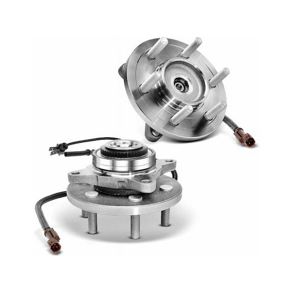 Front Wheel Hub Assembly Set 2 - Compatible with 2015 - 2017 Ford F-150 2016