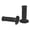 Black, variant on Emgo 42-24624 Soft Rubber Enduro Twist Throttle Grips - Red