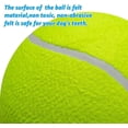 thumbnail image 5 of Dog Toy Balls 9.5" Large Dog Tennis Ball Puzzle Toys Interactive Rubber Inflatable Dog Balls for Dog, 5 of 7