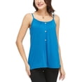thumbnail image 3 of COMFREE Women's Camisole with Built in Bra Plus Size Tank Top Cami Flowy Casual Tops with Adjustable Strap (S-4XL), 3 of 6