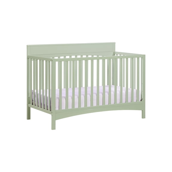 Suite Bebe Piper 5-in-1 Lifetime Convertible Crib in Sage Green