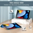 thumbnail image 5 of for iPad 9th/ 8th/ 7th Generation Case 10.2 Inch (2021/2020/2019 Release), 10.2 iPad Case 9th/ 8th/ 7th Gen Cover, Slim Smart Cover with Translucent Hard Shell Back -Lightblue, 5 of 14