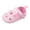 Pink, variant on WUANDIXFA Baby Girls Mary Jane Flats with Bowknot Flowers Princess Wedding Dress Ballet Shoes Non-Slip Toddler First Walkers Crib Shoes (Pink, 4)