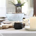 thumbnail image 3 of Hyggelight | The Growing Candle Autumn Vibes Soy Candle with Wildflower Seeds, Scented Candle in Emma Black Ceramic Container, 3 of 9