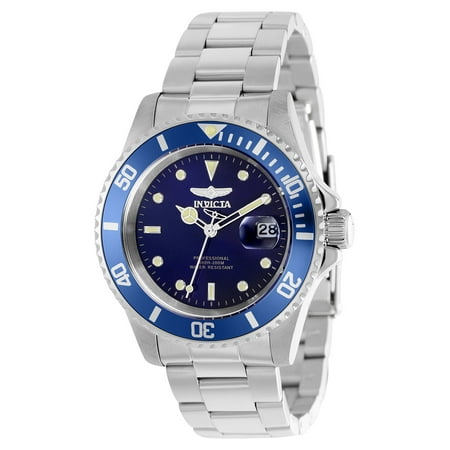 Invicta Pro Diver Men 40mm Stainless Steel Blue dial Quartz Watch