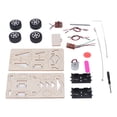 thumbnail image 3 of Kits de modelos de automóviles de bricolaje, kits de modelos de automóviles de bricolaje Control remoto de madera Coche de bricolaje Juguetes de construcción STEM de madera Fiel a su promesa, 3 of 8