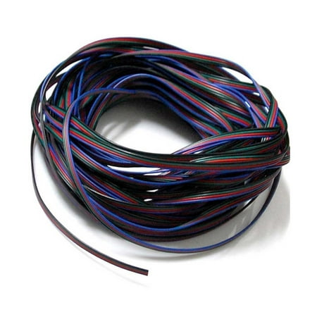 DQDF Extension Cable 10m L 4 Color For 3528 5050 RGB LED Strip Ribbon