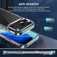 thumbnail image 4 of Dteck Clear Case for iPhone 17 Pro Max,Shockproof TPU+PC Transparent Case Slim Anti-Yellowing Back Cover,Clear, 4 of 9