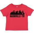 thumbnail image 3 of Inktastic Nashville Skyline Grunge Boys or Girls Toddler T-Shirt, 3 of 5