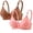 Coffee, variant on High Stretch Soft Women Push up Bra 2 Pack, Fashion Sports Bra with Adjustable Straps Comfort Support Intimates for Daily Everyday Wearing Gray