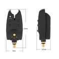 thumbnail image 3 of Alarma de mordedura de pez LED Campana de sonido Luz de alerta de punta de caña de pescar de carpa (Negro) Ndcxsfigh Para Estrenar, 3 of 5