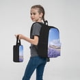 thumbnail image 7 of Pofeuu Lavender Fields Under Blue Sky Print Backpack Travel Backpacks With Lunch Bag Pencil Bag Set 3 pcs Set Cartoon Backpack, 7 of 7