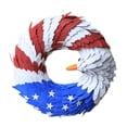 thumbnail image 3 of AMLESO 7 Month 4TH Wreath Bar Outside Wall Artificial Wreath, 3 of 8