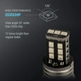 thumbnail image 4 of LAICAIW 7443 Red Flashing Strobe Blinking Rear Alert Safety Brake Tail Stop High Power LED Light Bulbs, 4 of 5