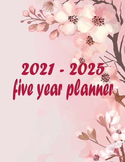 20212025 Five Year Planner Five Year Monthly Planner, 5 Year