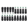 thumbnail image 1 of Uxcell Paquete de 10 Conectores de Enchufe DC 5.5x2.1mm Hembra a 4.0x1.7mm Macho Adaptador de Barril de Cobre Puro para Laptops/Cámaras de Sendero, 1 of 1