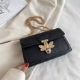 thumbnail image 4 of Bolsos cruzados de piel sintética con diseño de abeja para mujer, bolsos de hombro con cadenas, bolsos de mano de lujo para mujer, bolsos de diseñador, 4 of 5
