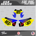 thumbnail image 3 of Kalair GFX Graphics Kit for Honda CRF230F (2015-2020) Usa Series, 3 of 5