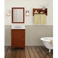thumbnail image 2 of Rosedale Chestnut Bath Vanity with Marble Top, 2 of 9