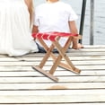 thumbnail image 3 of KAKOWELY Wooden Camping Stool High Strength Foldable For Hiking 1Pcs, 3 of 8