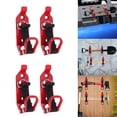 thumbnail image 1 of Metal Rubber Shovel Rack, 4PCS Enhanced Stability Axe Holder Clamp Mount Kit with Screw and Nut for Off Road Trucks, 1 of 7
