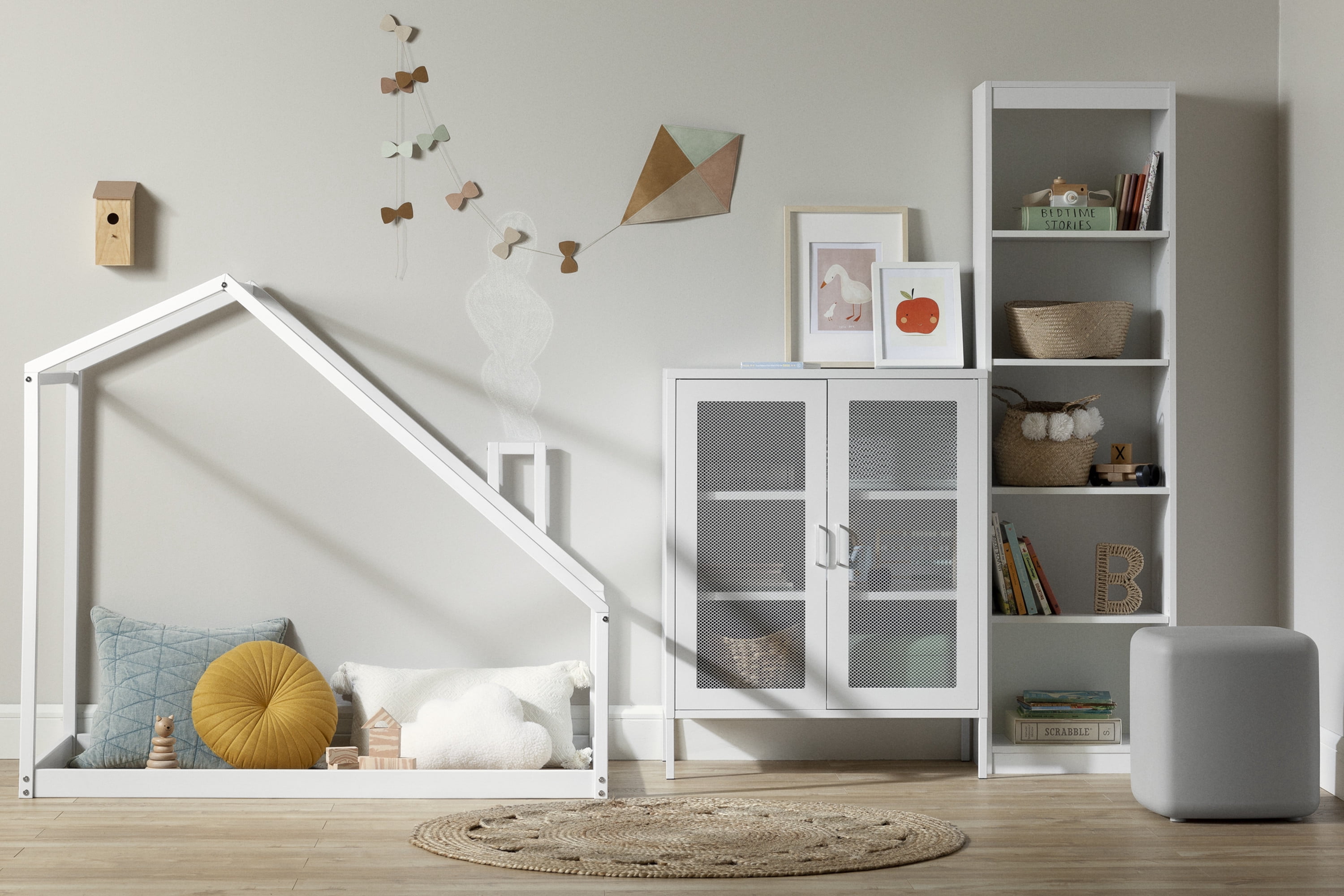 South Shore Ohana, Scandinavian Play furniture, Toddler White