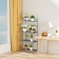 thumbnail image 4 of Costway 4-Tier Baker's Rack Microwave Oven Stand Shelves Kitchen Storage Rack Organizer, 4 of 10
