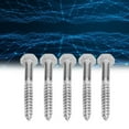 thumbnail image 1 of Hex Lag Screws, Wood Self Tapping  Screw, 25pcs Stainless Hex Lag Screws Half Thread Hex Head Self Tapping Wood  Screw Screws, Rivet Nuts, 1 of 8