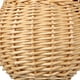 thumbnail image 4 of Cesta de flores tejida de mimbre, cesta para arreglos florales, cesta tejida para boda, cesta para niña de las flores con asa, 4 of 6