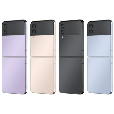 Restored Samsung Galaxy Z Flip 4 5G SM-F721U1 128GB Purple (US Model) - Factory Unlocked Cell Phone (Refurbished)