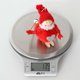 thumbnail image 3 of Decoración de Navidad postura sentada colgante pierna Ángel muñeca colgante árbol de Navidad pequeño ángel colgante regalo colgante Wmkox8yii fhajkh3844, 3 of 3
