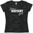 thumbnail image 3 of Inktastic Just a Kentucky Girl Born and Raised Women's T-Shirt, 3 of 5
