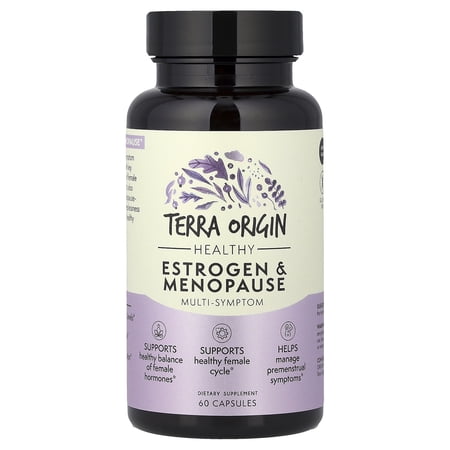 Terra Origin Healthy Estrogen & Menopause, 60 Capsules