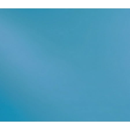 OCEANSIDE STAINED/FUSING GLASS SHEETS - BLUE TOPAZ CATHEDRAL FUSIBLE (Large 12" x 12")