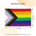 thumbnail image 5 of Rainbow Lgbtq Pride Flag Sign Banner, Hanging Banners Backdrop Festive Party Decor for Indoor Outdoor, 47 x 71 Inches, 5 of 7