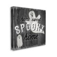 thumbnail image 3 of Stupell Industries Sweet Spooky Home Ghosts Sign Graphic Art Gallery Wrapped Canvas Print Wall Art, Design by Natalie Carpentieri, 3 of 7