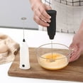thumbnail image 6 of Handheld Mixer Milk Frother Foamer Cream Whisk Cooking Stirrer,Black, 6 of 6