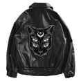 thumbnail image 5 of Fashion Black Cat Patches Embroidery Patches Iron on Stickers DIY for Punk Jacket Backpack Badges Scrapbooking Decorated 1 piece, 5 of 6