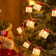 thumbnail image 2 of Christmas LED Gift Box String Lights – Colorful Holiday Party Decorative Lighting, Festive String for Tree, Window, Indoor Ambiance and Seasonal Home Décor Ornaments(RD), 2 of 6