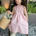 thumbnail image 4 of Girl's Princess Dress Summer Children's Sleeveless Dress Lace Collar Skirt 2-6 Years Girls For Dresses Mini Dress, 4 of 7