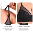 thumbnail image 5 of Homlouue Minimizer Bra Underwire Bras for Women Plus Size Full Coverage Lace Support Bra (Black 42C), 5 of 13