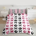 thumbnail image 2 of jejeloiu Billiards Game Queen Comforter Set,Cute Bowknot Bow Bedding Comforter Set For Boys Girls Reversible 3 Pieces, 2 of 8