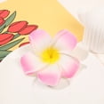 thumbnail image 5 of Soumake 2Pcs Plumeria Flower Hairpin Non-Slip Colorful Side Clips Decorative Plastic Hair Accessories For Women Girls Fashion, 5 of 8