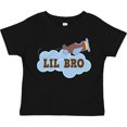 thumbnail image 3 of Inktastic Lil Bro Airplane Boys Pilot Brother Boys Toddler T-Shirt, 3 of 5