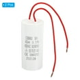 thumbnail image 3 of Capacitor de arranque Uxcell CBB60 40uF, 2Pcs AC450V 50/60Hz con 2 cables de 16 cm para bomba de agua, 3 of 5