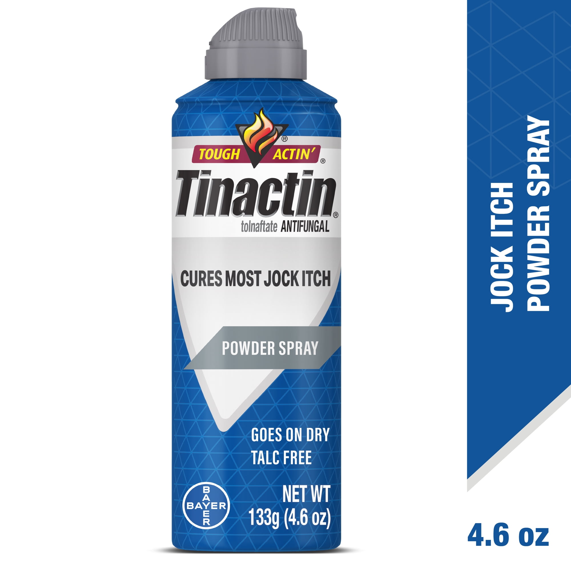 Tinactin Jock Itch Treatment Antifungal Powder Spray, 4.6 oz Can