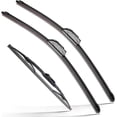 thumbnail image 1 of LAICAIW RAINTOK Windshield Wiper Blades Replacement for Chevy Chevrolet Blazer 2019 2020 2021 Original Factory Quality Front Rear Wipers Blade Set for Car-24" 18" 12" (Pack of 3), 1 of 7