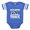 Royal Blue, variant on CafePress - Demo Derby Life Is Better A - Cute Infant Baby Football Bodysuit